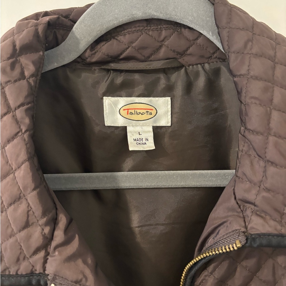 Talbot’s Quilted Brown Jacket - Picture 3 of 3